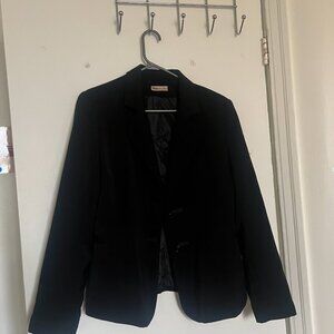Fitted Vintage Black Blazer
